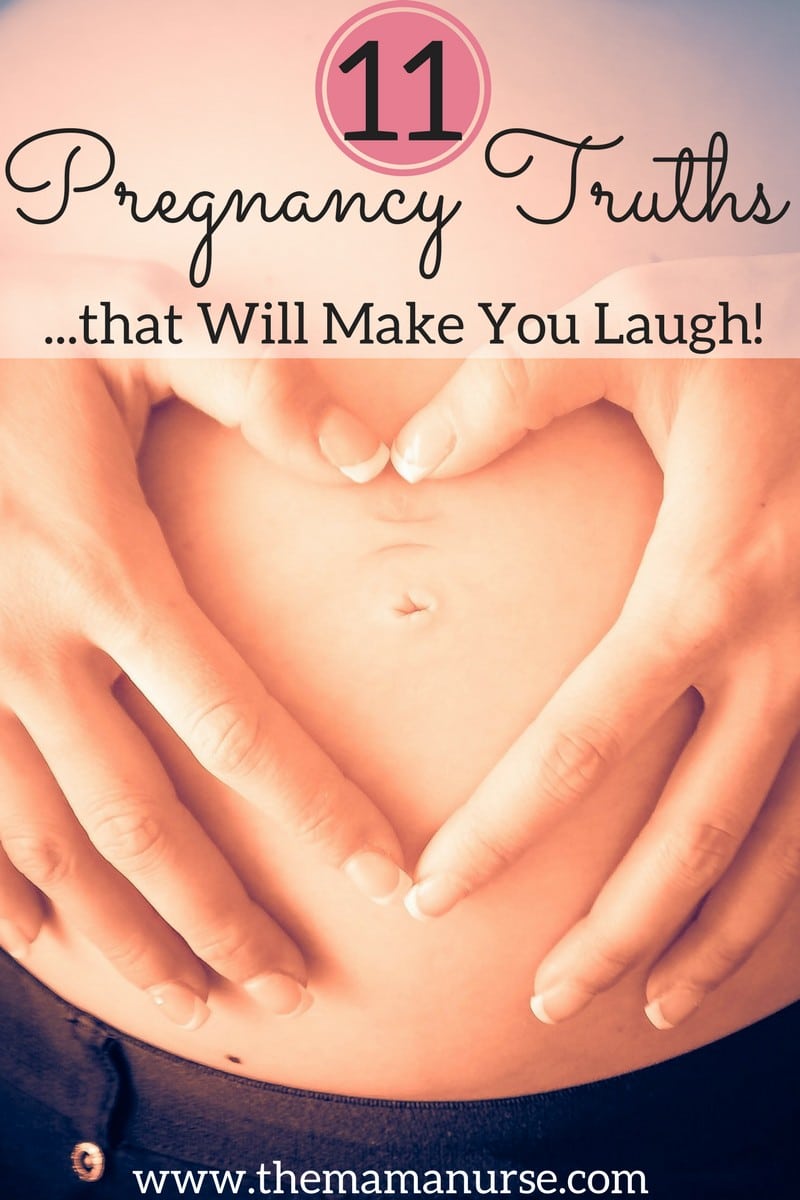 11 pregnancy truths that will make you laugh