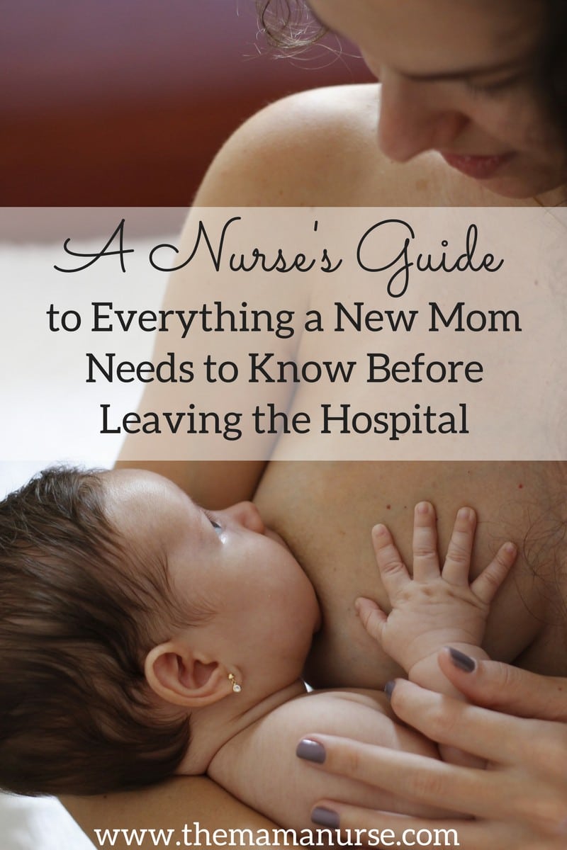 everything a new mom needs to know about breastfeeding before leaving the hospital