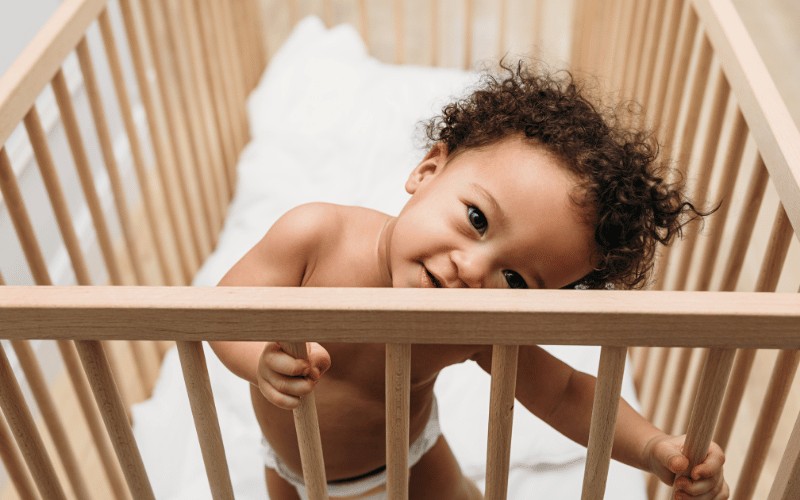 baby in crib false starts